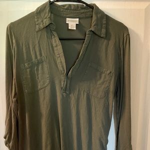 Motherhood maternity long sleeve shirt